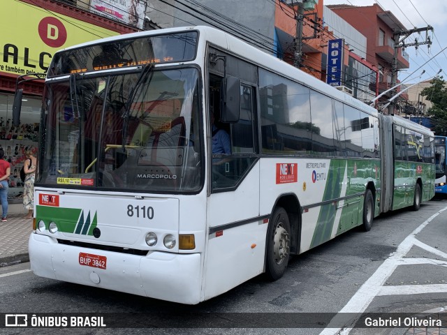 Next Mobilidade - ABC Sistema de Transporte 8110 na cidade de Santo André, São Paulo, Brasil, por Gabriel Oliveira. Número da foto: #10873407.