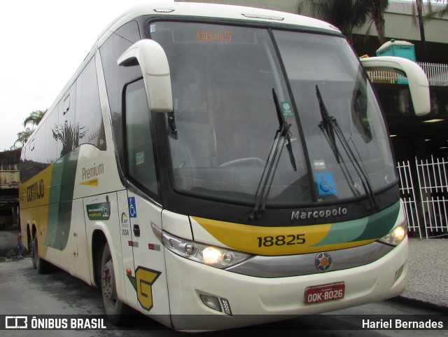 Empresa Gontijo de Transportes 18825 na cidade de Belo Horizonte, Minas Gerais, Brasil, por Hariel Bernades. ID da foto: 10873348.