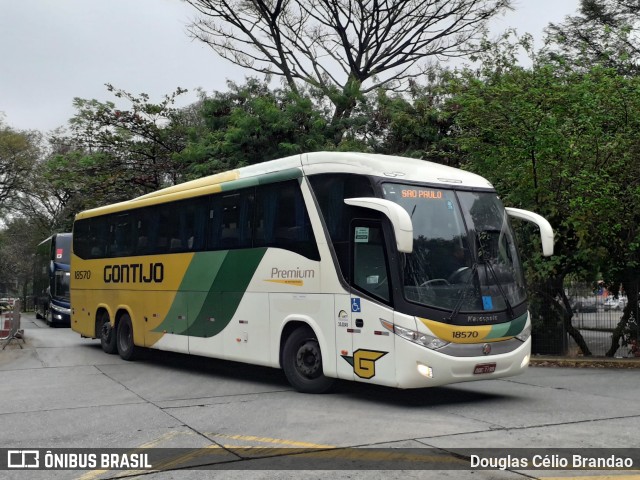 Empresa Gontijo de Transportes 18570 na cidade de São Paulo, São Paulo, Brasil, por Douglas Célio Brandao. Número da foto: #10875085.