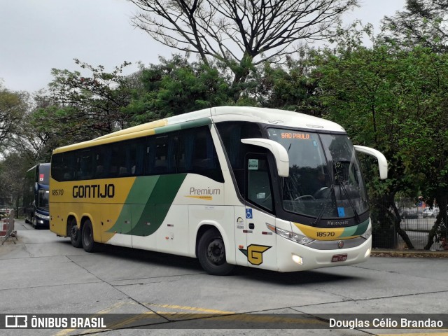 Empresa Gontijo de Transportes 18570 na cidade de São Paulo, São Paulo, Brasil, por Douglas Célio Brandao. ID da foto: 10875085.