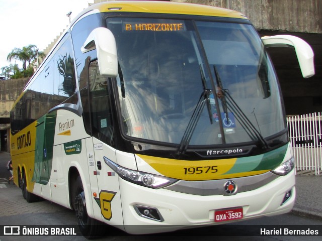 Empresa Gontijo de Transportes 19575 na cidade de Belo Horizonte, Minas Gerais, Brasil, por Hariel Bernades. Número da foto: #10873386.
