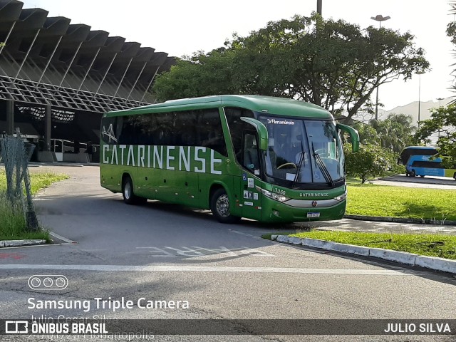 Auto Viação Catarinense 3360 na cidade de Florianópolis, Santa Catarina, Brasil, por JULIO SILVA. ID da foto: 10875685.