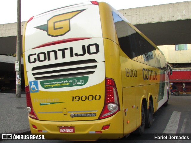 Empresa Gontijo de Transportes 19000 na cidade de Belo Horizonte, Minas Gerais, Brasil, por Hariel Bernades. ID da foto: 10873397.