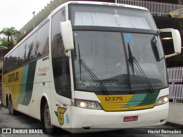 Empresa Gontijo de Transportes 12375 na cidade de Belo Horizonte, Minas Gerais, Brasil, por Hariel Bernades. ID da foto: 10873349.