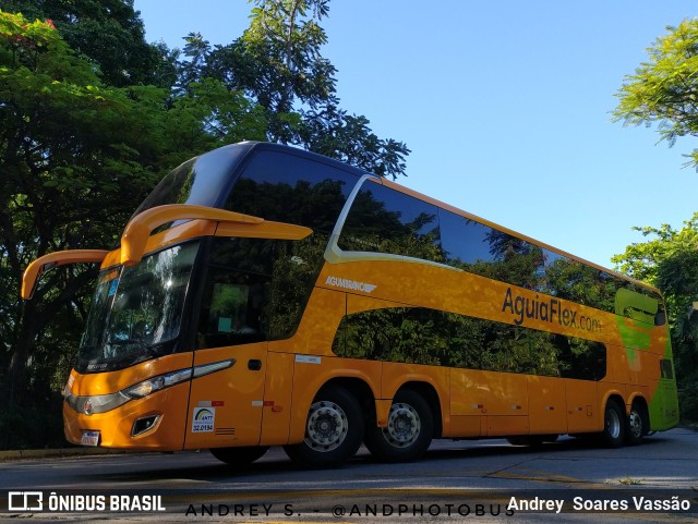 Viação Águia Branca 50550 na cidade de São Paulo, São Paulo, Brasil, por Andrey  Soares Vassão. Número da foto: #10875868.