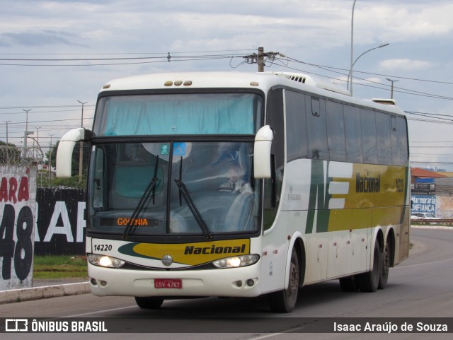 Viação Nacional 14220 na cidade de Samambaia, Distrito Federal, Brasil, por Isaac Araújo de Souza. ID da foto: 10873295.