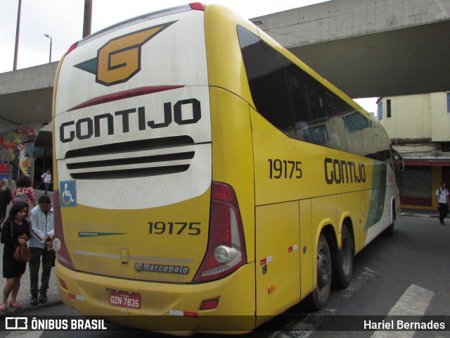 Empresa Gontijo de Transportes 19175 na cidade de Belo Horizonte, Minas Gerais, Brasil, por Hariel Bernades. ID da foto: 10873403.