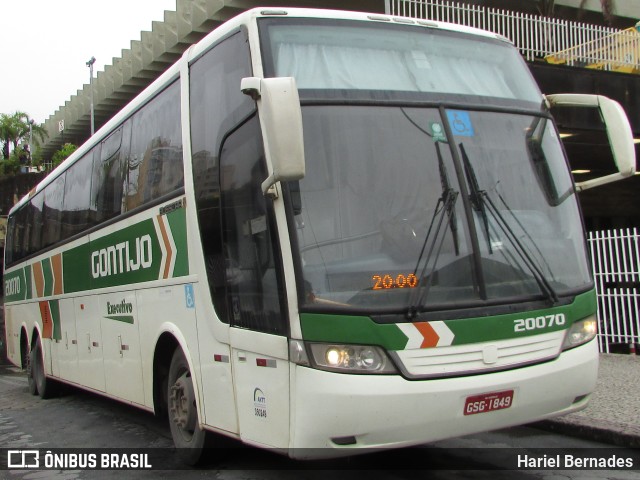 Empresa Gontijo de Transportes 20070 na cidade de Belo Horizonte, Minas Gerais, Brasil, por Hariel Bernades. ID da foto: 10873320.