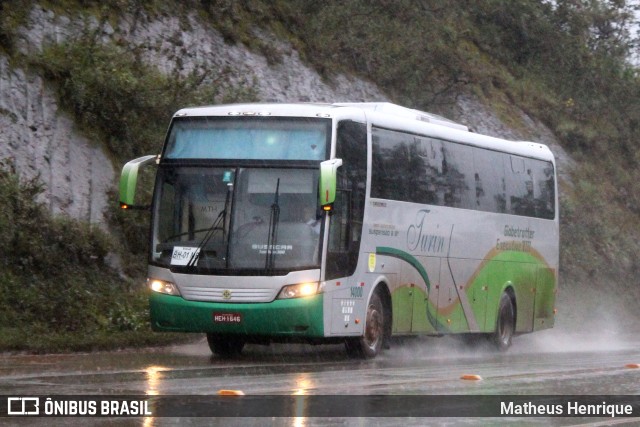 Turin Transportes 14000 na cidade de Itabirito, Minas Gerais, Brasil, por Matheus Henrique. Número da foto: #10875594.