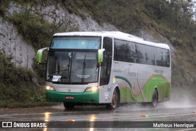 Turin Transportes 14000 na cidade de Itabirito, Minas Gerais, Brasil, por Matheus Henrique. ID da foto: 10875594.