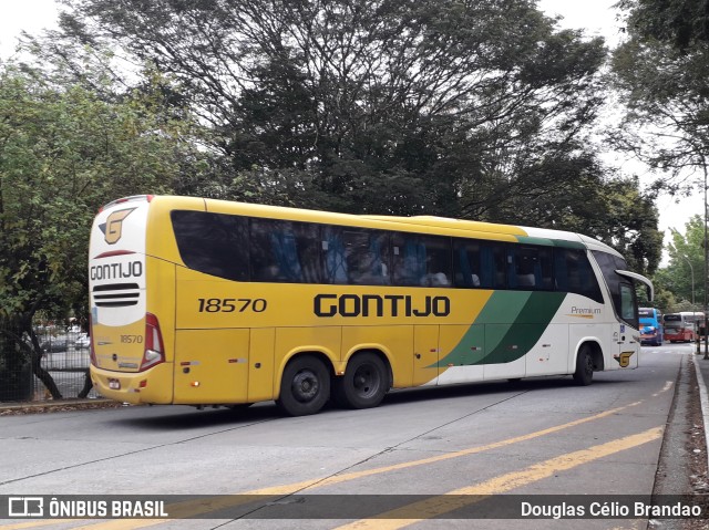 Empresa Gontijo de Transportes 18570 na cidade de São Paulo, São Paulo, Brasil, por Douglas Célio Brandao. ID da foto: 10875088.