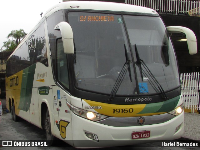 Empresa Gontijo de Transportes 19160 na cidade de Belo Horizonte, Minas Gerais, Brasil, por Hariel Bernades. Número da foto: #10873329.