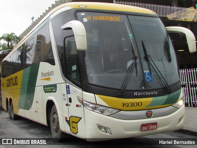 Empresa Gontijo de Transportes 19300 na cidade de Belo Horizonte, Minas Gerais, Brasil, por Hariel Bernades. ID da foto: 10873374.