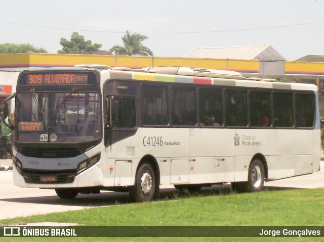 Real Auto Ônibus C41246 na cidade de Rio de Janeiro, Rio de Janeiro, Brasil, por Jorge Gonçalves. Número da foto: #10876503.