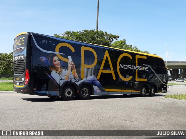 Expresso Nordeste 5990 na cidade de Florianópolis, Santa Catarina, Brasil, por JULIO SILVA. Número da foto: #10876198.