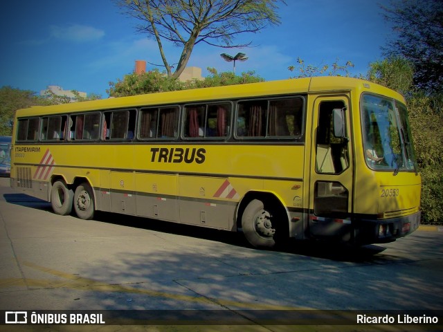 Viação Itapemirim 20553 na cidade de São Paulo, São Paulo, Brasil, por Ricardo Liberino. ID da foto: 10877510.