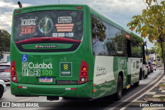 Integração Transportes 4087 na cidade de Cuiabá, Mato Grosso, Brasil, por Leon Gomes. ID da foto: 10876781.