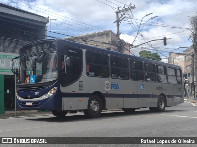 Radial Transporte Coletivo 302 na cidade de Poá, São Paulo, Brasil, por Rafael Lopes de Oliveira. Número da foto: #10876201.