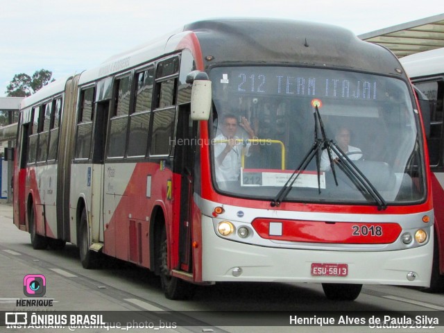 Itajaí Transportes Coletivos 2018 na cidade de Campinas, São Paulo, Brasil, por Henrique Alves de Paula Silva. Número da foto: #10877006.