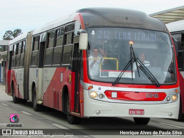 Itajaí Transportes Coletivos 2018 na cidade de Campinas, São Paulo, Brasil, por Henrique Alves de Paula Silva. ID da foto: 10877006.