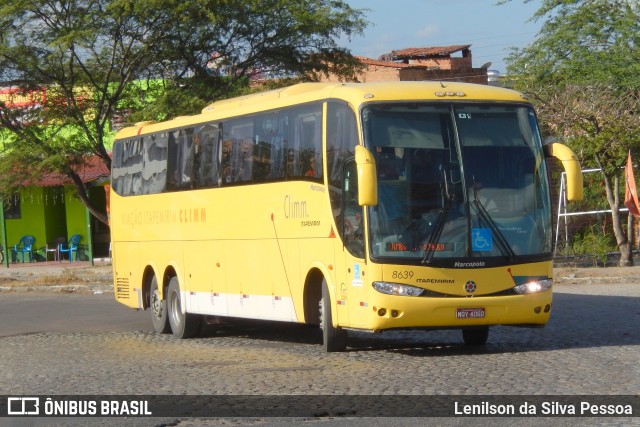 Viação Itapemirim 8639 na cidade de Caruaru, Pernambuco, Brasil, por Lenilson da Silva Pessoa. ID da foto: 10876474.