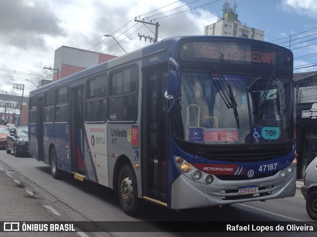 ATT - Alto Tietê Transportes 47.187 na cidade de Suzano, São Paulo, Brasil, por Rafael Lopes de Oliveira. ID da foto: 10876183.