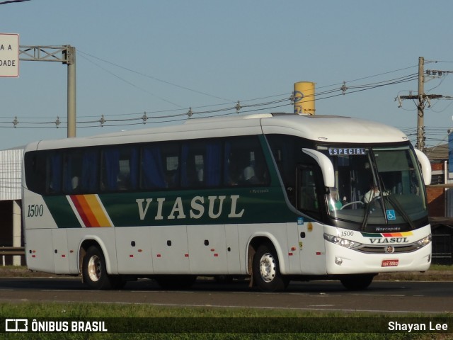 Viasul - Auto Viação Venâncio Aires 1500 na cidade de Canoas, Rio Grande do Sul, Brasil, por Shayan Lee. ID da foto: 10878889.