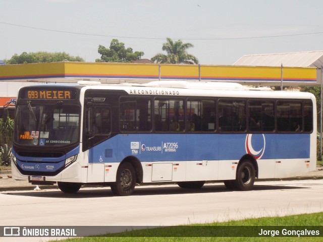 Transurb A72096 na cidade de Rio de Janeiro, Rio de Janeiro, Brasil, por Jorge Gonçalves. Número da foto: #10876494.