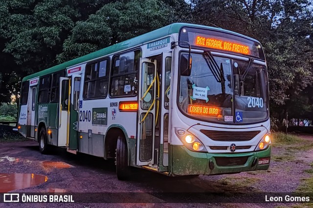 Rápido Cuiabá Transporte Urbano 2040 na cidade de Cuiabá, Mato Grosso, Brasil, por Leon Gomes. ID da foto: 10878970.