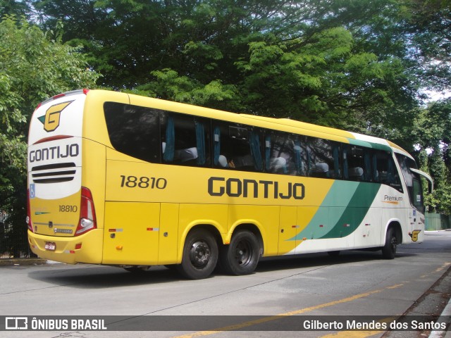 Empresa Gontijo de Transportes 18810 na cidade de São Paulo, São Paulo, Brasil, por Gilberto Mendes dos Santos. ID da foto: 10876060.