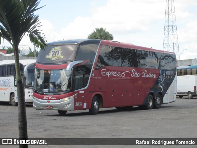 Expresso São Luiz 8030 na cidade de Feira de Santana, Bahia, Brasil, por Rafael Rodrigues Forencio. Número da foto: #10878944.
