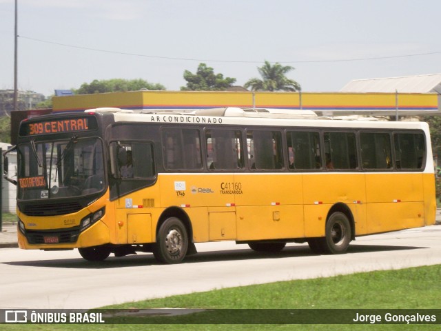 Real Auto Ônibus C41160 na cidade de Rio de Janeiro, Rio de Janeiro, Brasil, por Jorge Gonçalves. Número da foto: #10876500.