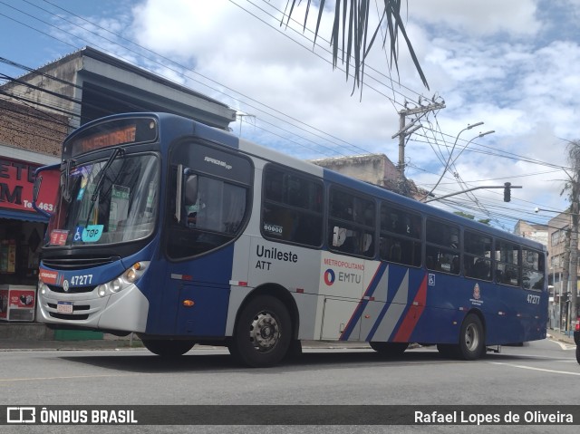 ATT - Alto Tietê Transportes 47.277 na cidade de Poá, São Paulo, Brasil, por Rafael Lopes de Oliveira. ID da foto: 10876210.