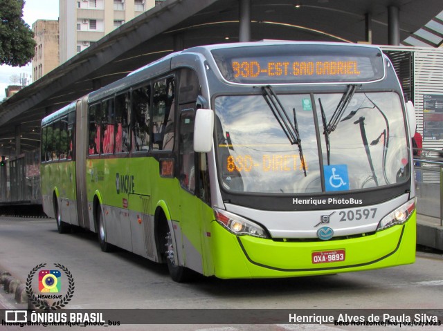 Viação Torres 20597 na cidade de Belo Horizonte, Minas Gerais, Brasil, por Henrique Alves de Paula Silva. Número da foto: #10877108.