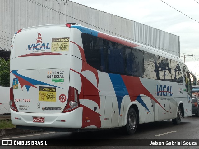 VICAL - Viação Caravelas Ltda. > Vical Tur 2714027 na cidade de Manaus, Amazonas, Brasil, por Jeison Gabriel Souza. Número da foto: #10876301.
