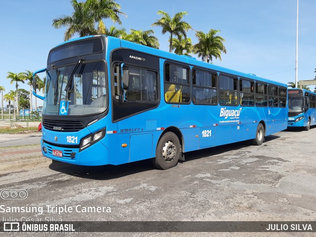 Biguaçu Transportes Coletivos Administração e Participação 1821 na cidade de Florianópolis, Santa Catarina, Brasil, por JULIO SILVA. Número da foto: #10876148.