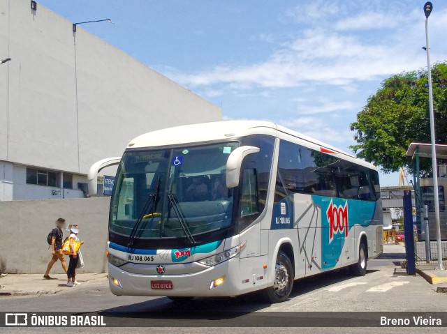 Auto Viação 1001 RJ 108.065 na cidade de Rio de Janeiro, Rio de Janeiro, Brasil, por Breno Vieira. Número da foto: #10880850.