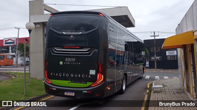 Viação Garcia 82019 na cidade de Ponta Grossa, Paraná, Brasil, por BrunyBus Prado. Número da foto: #10881972.