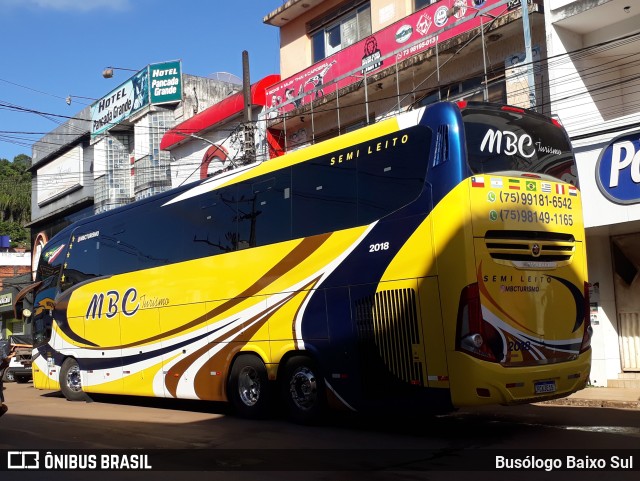 MBC Turismo 2018 na cidade de Ituberá, Bahia, Brasil, por Busólogo Baixo Sul. ID da foto: 10879723.