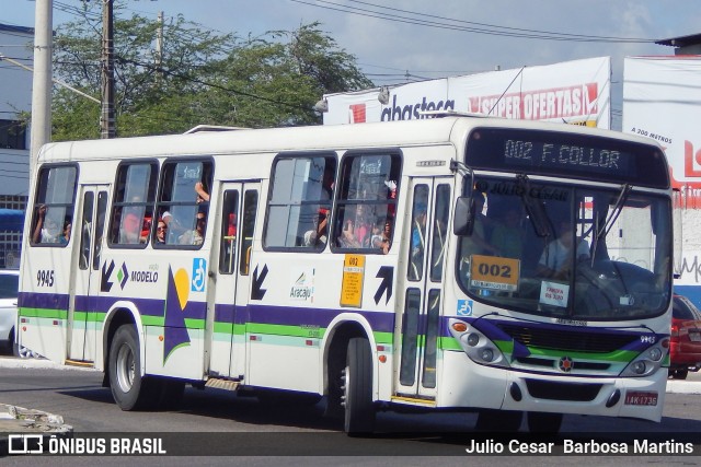 Viação Modelo 9945 na cidade de Aracaju, Sergipe, Brasil, por Julio Cesar  Barbosa Martins. Número da foto: #10879367.