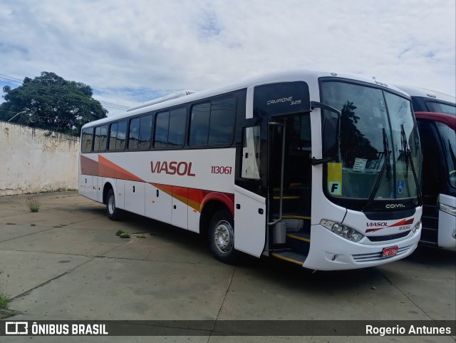 ViaSol Transportes Rodoviários 113061 na cidade de Araras, São Paulo, Brasil, por Rogerio Antunes. Número da foto: #10881247.