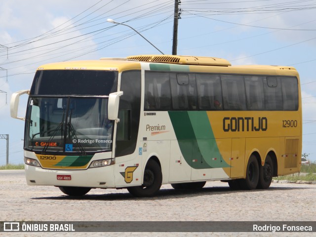 Empresa Gontijo de Transportes 12900 na cidade de Messias, Alagoas, Brasil, por Rodrigo Fonseca. ID da foto: 10880888.