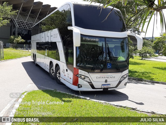 Auto Viação Catarinense 321307 na cidade de Florianópolis, Santa Catarina, Brasil, por JULIO SILVA. Número da foto: #10882635.