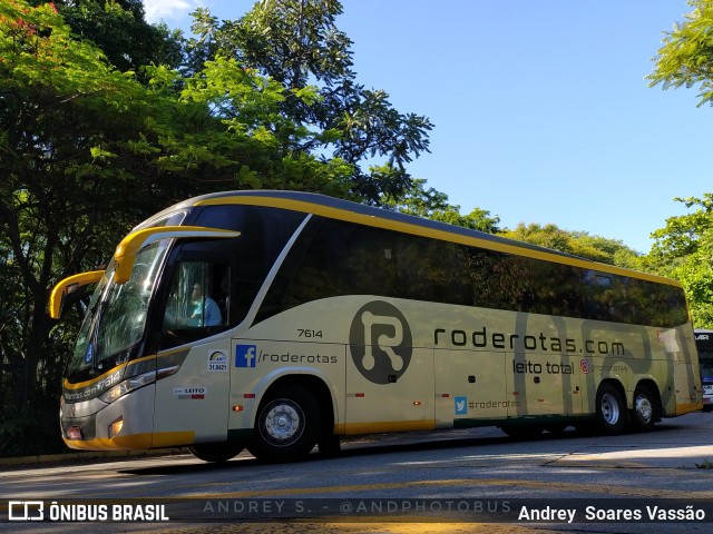 RodeRotas - Rotas de Viação do Triângulo 7614 na cidade de São Paulo, São Paulo, Brasil, por Andrey  Soares Vassão. ID da foto: 10881302.