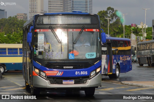 Next Mobilidade - ABC Sistema de Transporte 81.805 na cidade de Barueri, São Paulo, Brasil, por Rodrigo Coimbra. ID da foto: 10881255.