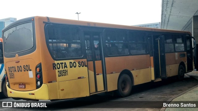Rota do Sol Turismo 280591 na cidade de Brasília, Distrito Federal, Brasil, por Brenno Santos. Número da foto: #10879565.