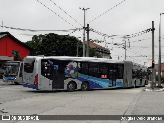 Next Mobilidade - ABC Sistema de Transporte 8314 na cidade de São Paulo, São Paulo, Brasil, por Douglas Célio Brandao. ID da foto: 10882343.