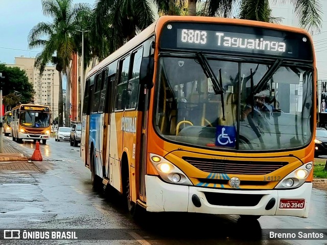 Advance Catedral Transportes 14112 na cidade de Taguatinga, Distrito Federal, Brasil, por Brenno Santos. ID da foto: 10879576.