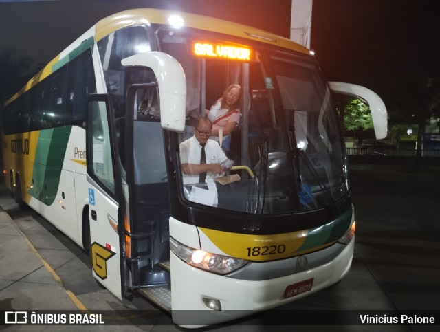 Empresa Gontijo de Transportes 18220 na cidade de Garanhuns, Pernambuco, Brasil, por Vinicius Palone. ID da foto: 10880264.