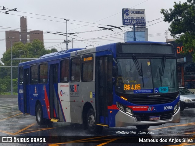 Next Mobilidade - ABC Sistema de Transporte 80.959 na cidade de São Bernardo do Campo, São Paulo, Brasil, por Matheus dos Anjos Silva. Número da foto: #10881749.
